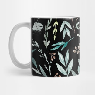 Eucalyptus Leaves Pattern Mug